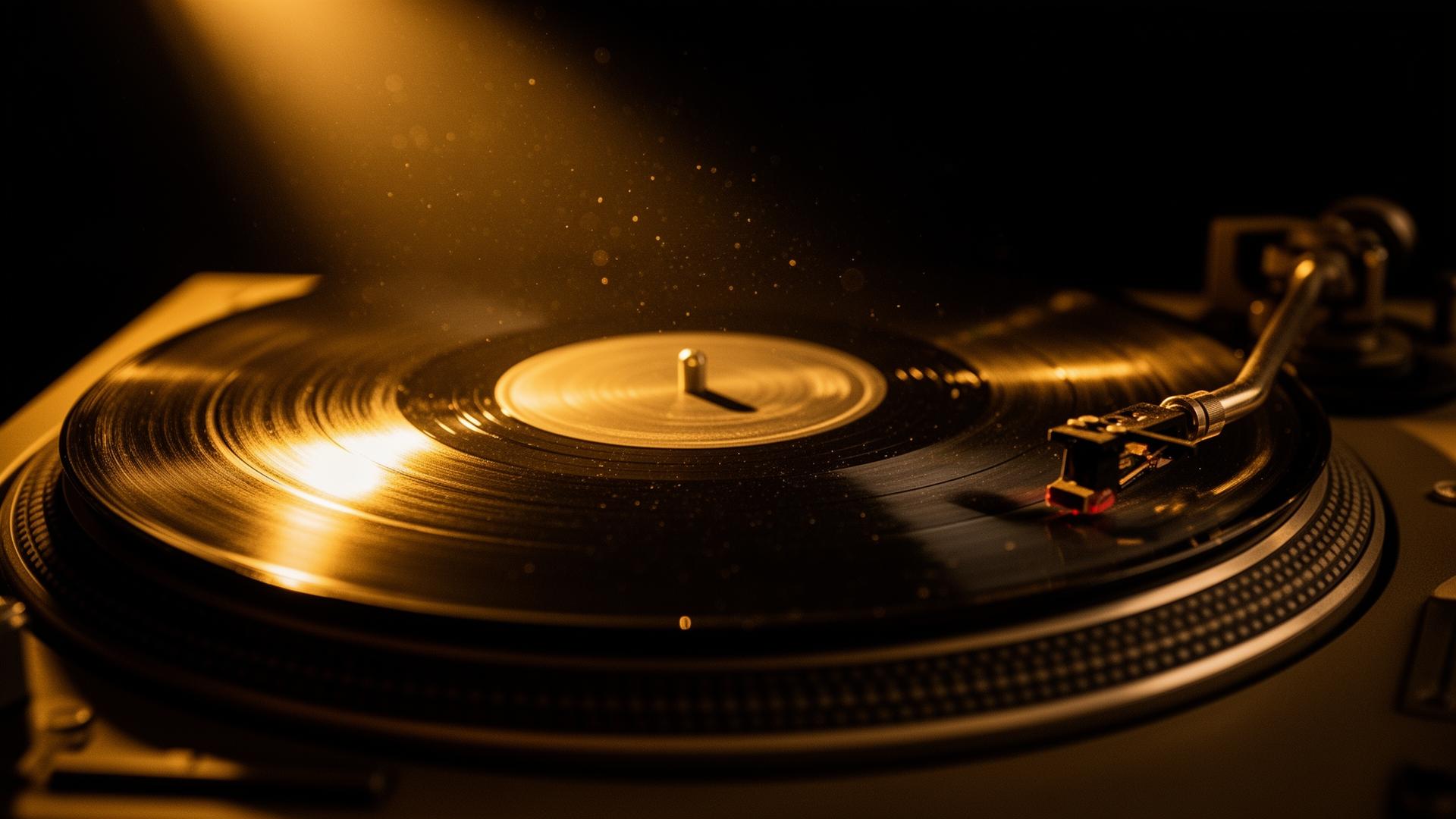 Spinning vinyl